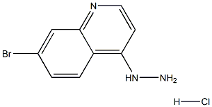 7-BROMO-4-HYDRAZINOQUINOLINE HYDROCHLORIDE Struktur