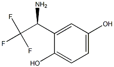 2-((1S)-1-AMINO-2,2,2-TRIFLUOROETHYL)BENZENE-1,4-DIOL Struktur