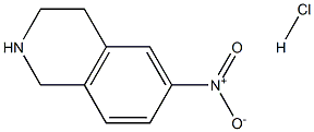 6-NITRO-1,2,3,4-TETRAHYDRO-ISOQUINOLINE HYDROCHLORIDE Struktur