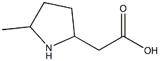 2-(2-METHYL-PYRROLIDIN-5-YL)-ACETIC ACID Struktur