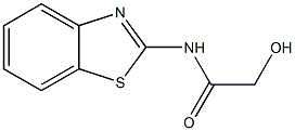 N-1,3-BENZOTHIAZOL-2-YL-2-HYDROXYACETAMIDE Struktur