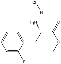 2-FLUORO-L-PHENYLALANINE METHYL ESTER HYDROCHLORIDE Struktur