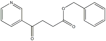 BENZYL 4-(PYRID-3-YL)-4-OXO-BUTYRATE Struktur