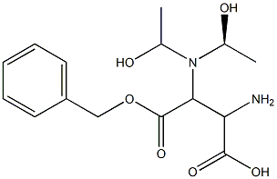 CBZ-BETA-N,N-DIETHANOLAMINO-L-ALA Struktur