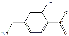 3-HYDROXY-4-NITROBENZYLAMINE Struktur