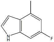 6-FLUORO-4-METHYL INDOLE Struktur