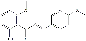 4,6'-DIMETHOXY-2'-HYDROXYCHALCONE Struktur