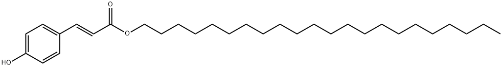 (E)-3-(4-HYDROXY-PHENYL)-ACRYLIC ACID DOCOSYL ESTER Struktur