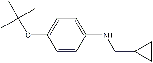 (1R)[4-(TERT-BUTOXY)PHENYL]CYCLOPROPYLMETHYLAMINE Struktur