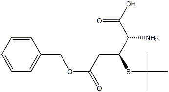 CBZ-(S)-2-AMINO-3-(S-T-BUTYLTHIO)BUTANOIC ACID Struktur