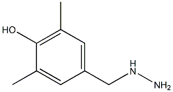 3,5-DIMETHYL-4-HYDROXY-BENZYL-HYDRAZINE Struktur