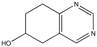 5,6,7,8-TETRAHYDRO-6-HYDROXYQUINAZOLINE Struktur