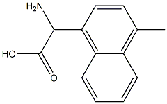 AMINO-(4-METHYL-NAPHTHALEN-1-YL)-ACETIC ACID Struktur