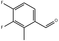 3,4-DIFLUORO-2-METHYLBENZALDEHYDE Struktur