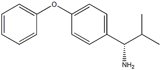 (1S)-2-METHYL-1-(4-PHENOXYPHENYL)PROPYLAMINE Struktur