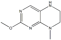 2-METHOXY-8-METHYL-5,6,7,8-TETRAHYDRO-PTERIDINE Struktur