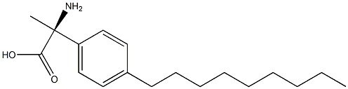 (2S)-2-AMINO-2-(4-NONYLPHENYL)PROPANOIC ACID Struktur