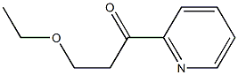 2-(3-ETHOXYPROPIONYL)PYRIDINE Struktur