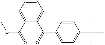 METHYL 2-(4-TERT-BUTYLBENZOYL)BENZOATE Struktur