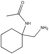 N-[1-(AMINOMETHYL)CYCLOHEXYL]ACETAMIDE Struktur