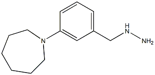 3-AZEPAN-1-YL-BENZYLHYDRAZINE Struktur