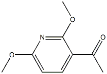 3-ACETYL-2,6-DIMETHOXYPYRIDINE Struktur