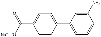 3'-AMINO-BIPHENYL-4-CARBOXYLIC ACID SODIUM SALT Struktur