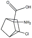 2-AMINO-3-CHLORO-2-NORBORNANECARBOXYLIC ACID Struktur