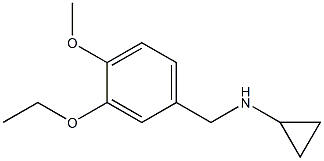 (1R)CYCLOPROPYL(3-ETHOXY-4-METHOXYPHENYL)METHYLAMINE Struktur