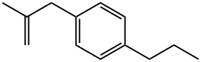 3-(4-N-PROPYLPHENYL)-2-METHYL-1-PROPENE Struktur