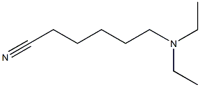 DIETHYLAMINOCAPRONITRILE Struktur