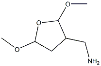 (2,5-DIMETHOXY-TETRAHYDRO-FURAN-3-YL)-METHYLAMINE Struktur