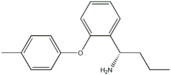 (1S)-1-[2-(4-METHYLPHENOXY)PHENYL]BUTYLAMINE Struktur