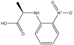 (2R)-2-[(2-NITROPHENYL)AMINO]PROPANOIC ACID Struktur