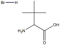 2-AMINO-3,3-DIMETHYLBUTANOIC ACID HYDROBROMIDE Struktur