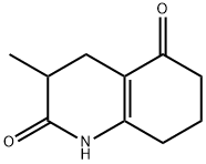 3-METHYL-1,3,4,5,7,8-HEXAHYDRO-2,6-QUINOLINEDIONE Struktur