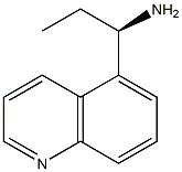 (1R)-1-(5-QUINOLYL)PROPYLAMINE Struktur