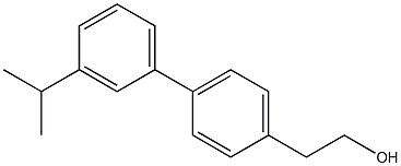 4-(3-ISOPROPYLPHENYL)PHENETHYL ALCOHOL Struktur