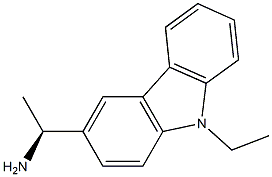 (1S)-1-(9-ETHYLCARBAZOL-3-YL)ETHYLAMINE Struktur