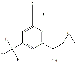 1-(2-OXACYCLOPROPYLMETHYLOL)-3,5-BIS(TRIFLUOROMETHYL)BENZENE Struktur