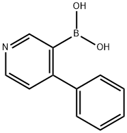 4-PHENYLPYRIDINE-3-BORONIC ACID Struktur