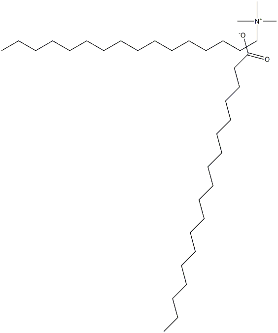 HEXADECYLTRIMETHYLAMMONIUM STEARATE Struktur