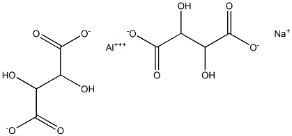 ALUMINUM SODIUM TARTRATE Struktur