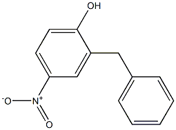 2-BENZYL-4-NITROPHENOL Struktur