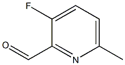 3-FLUORO-2-FORMYL-6-PICOLINE Struktur