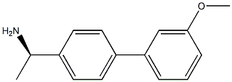 (1R)-1-[4-(3-METHOXYPHENYL)PHENYL]ETHYLAMINE Struktur