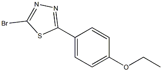 2-BROMO-5-(4-ETHOXYPHENYL)-1,3,4-THIADIAZOLE Struktur