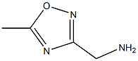 C-(5-METHYL-[1,2,4]OXADIAZOL-3-YL)-METHYLAMINE Struktur