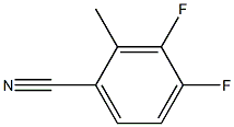 3,4-DIFLUORO-2-METHYLBENZONITRILE Struktur