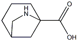 6-AZABICYCLO[3.2.1]OCTANE-5-CARBOXYLIC ACID Struktur